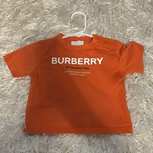 Burberry Kids Orange T-Shirt